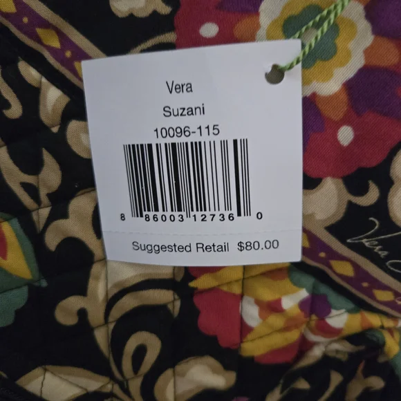 Vera Bradley- Suzani- Deco Daisy- Large- Floral- Shoulder- Tote Bag- - Picture 5 of 9